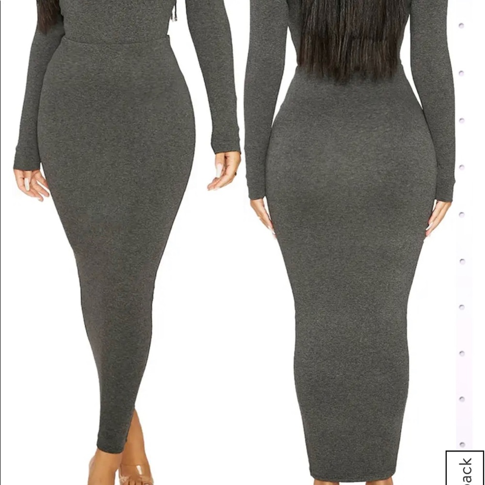 Naked wardrobe maxi skirt